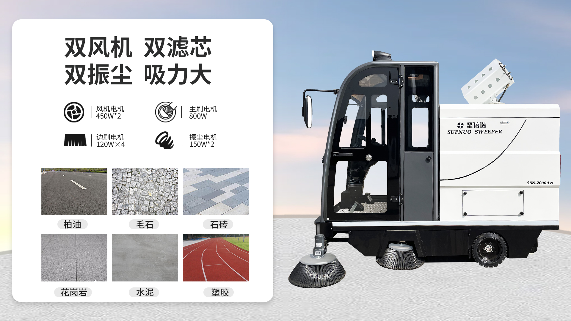 普洱电动扫地车在机场清洁中的应用